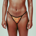 crocodile print bikini bottom